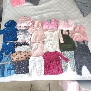 Carter's Baby Girl 9 Month Lot